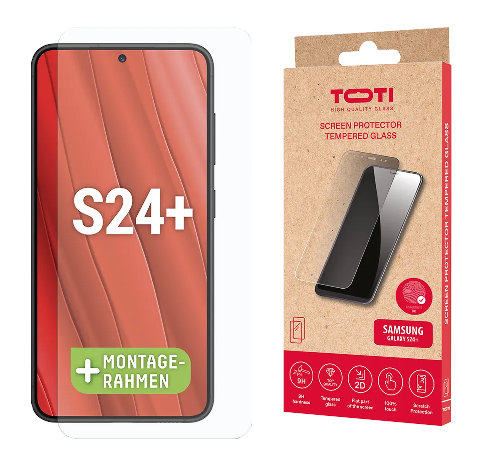 Aps. stiklas Samsung Galaxy S24+ (Toti)