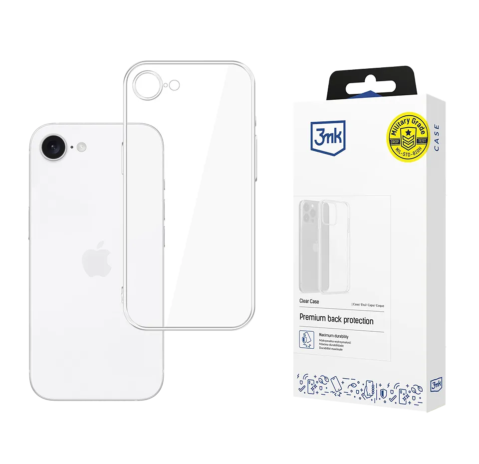 Permatomas dėklas Apple iPhone 16e (3mk)