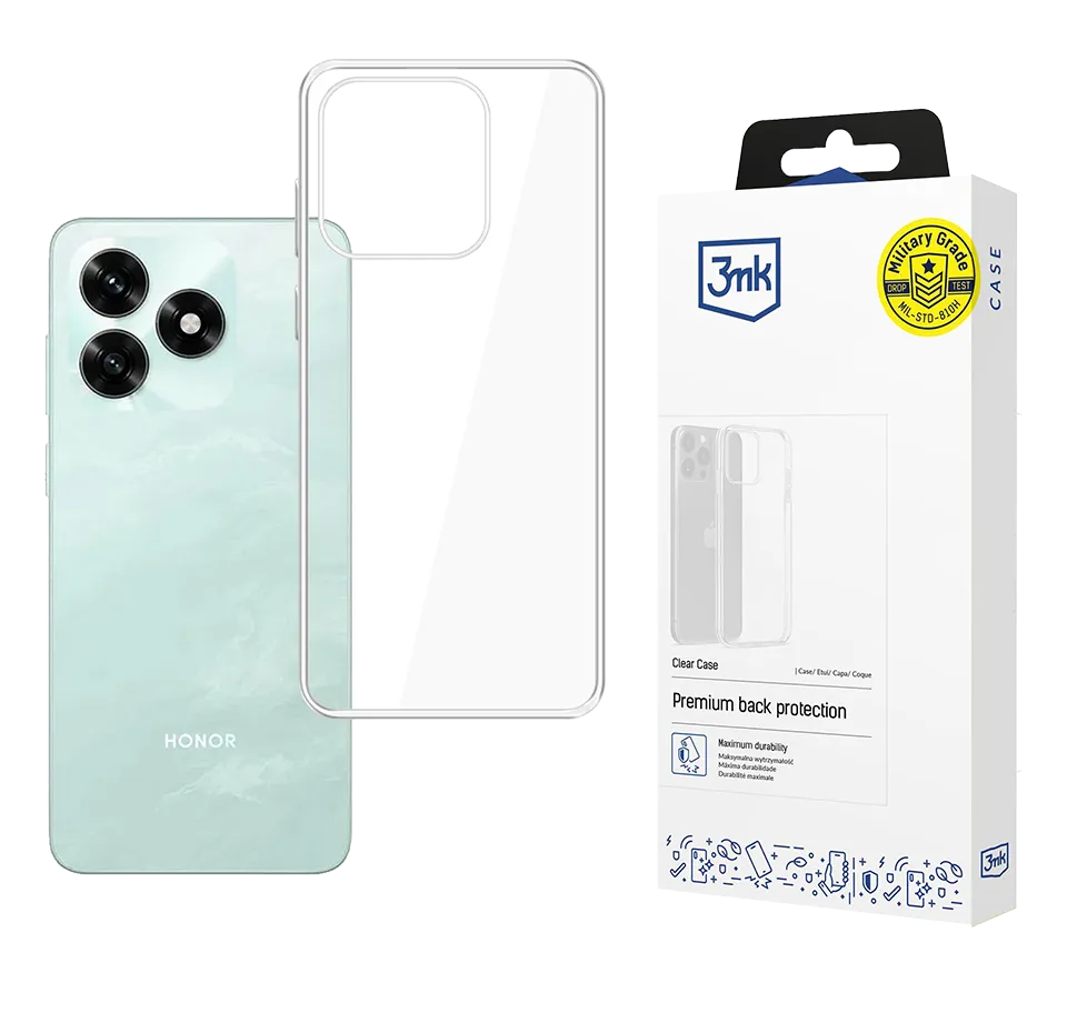 Permatomas dėklas Honor X5c Plus 4G (3mk)