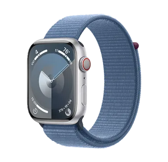 Išmanusis laikrodis Apple Watch Series 9 GPS + Cellular, (45 mm) Aluminium Case, Sport Loop