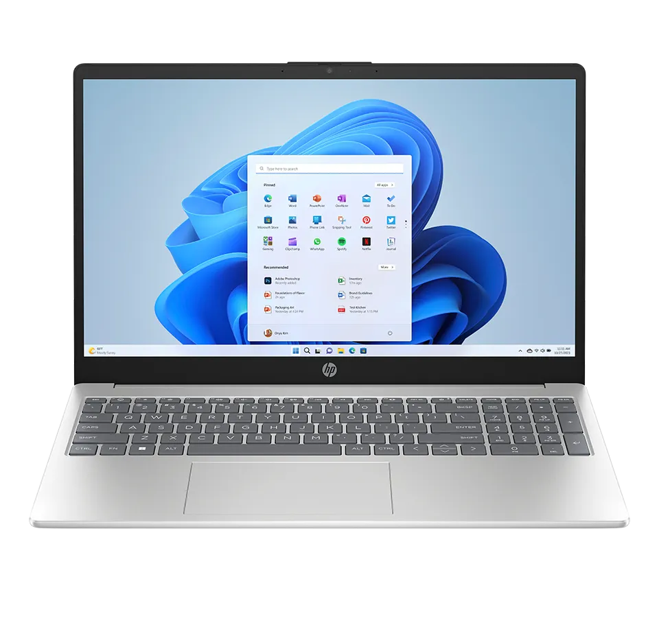 HP Laptop 15-fc0043ny, Ryzen 3-5425U, 15.6 FHD, 8GB, 256GB, W11H