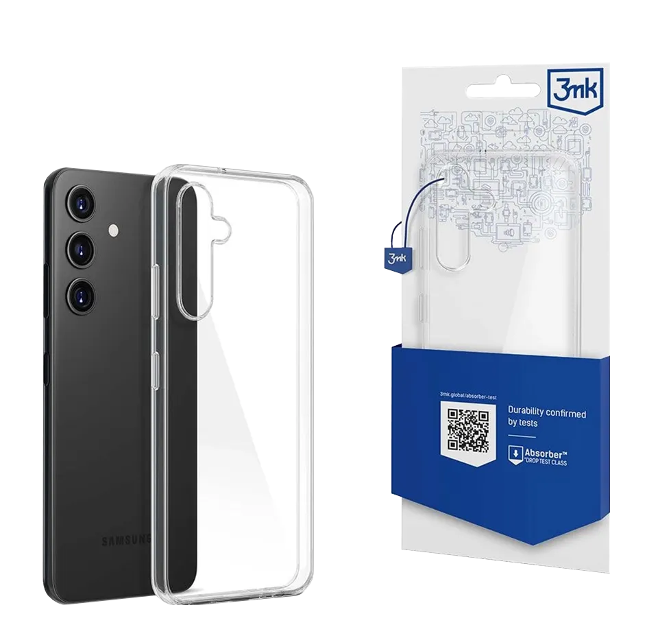 Permatomas dėklas Samsung Galaxy S24 (3mk)