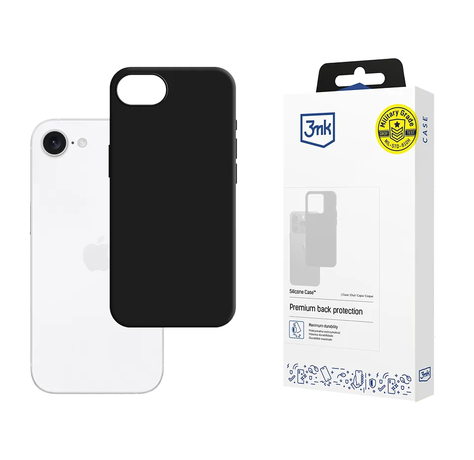 Silikoninis dėklas Apple iPhone 16e (3mk)