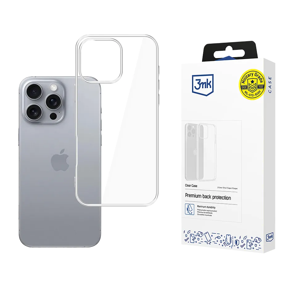 Aps. dėklas Apple iPhone 16 Pro (3mk)