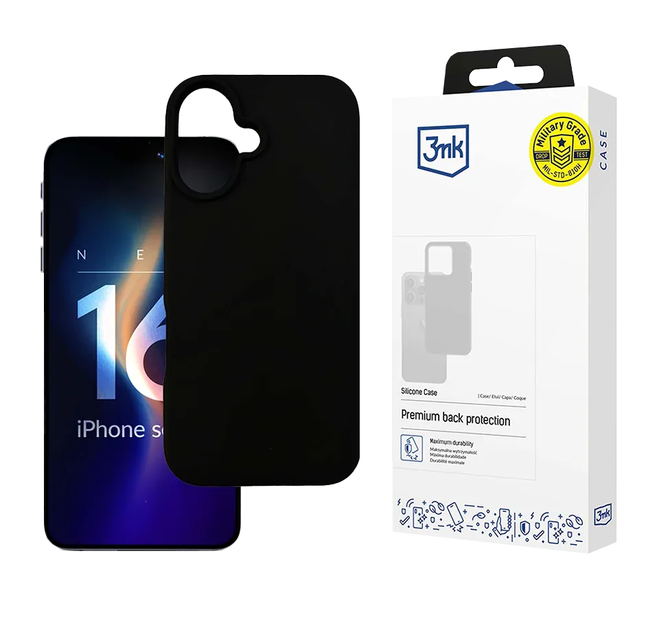 Silikoninis dėklas Apple iPhone 16 (3mk)