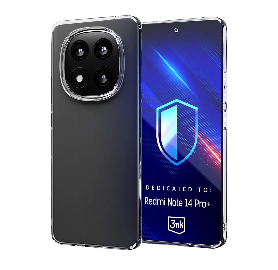 Permatomas dėklas Redmi Note 14 Pro+ (3mk)