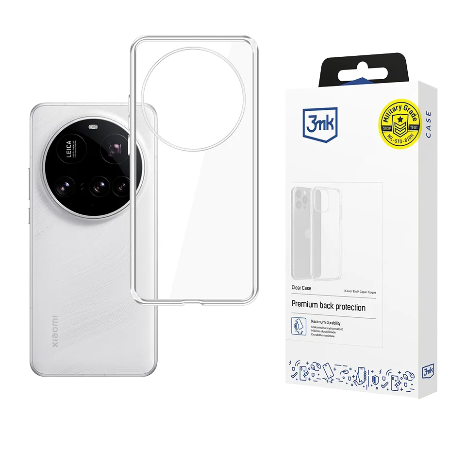 Permatomas dėklas Xiaomi 15 Ultra (3mk)