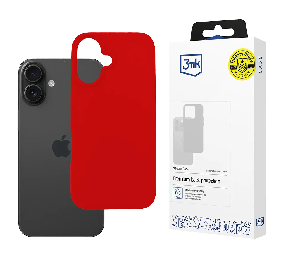 Silikoninis dėklas Apple iPhone 16 (3mk)