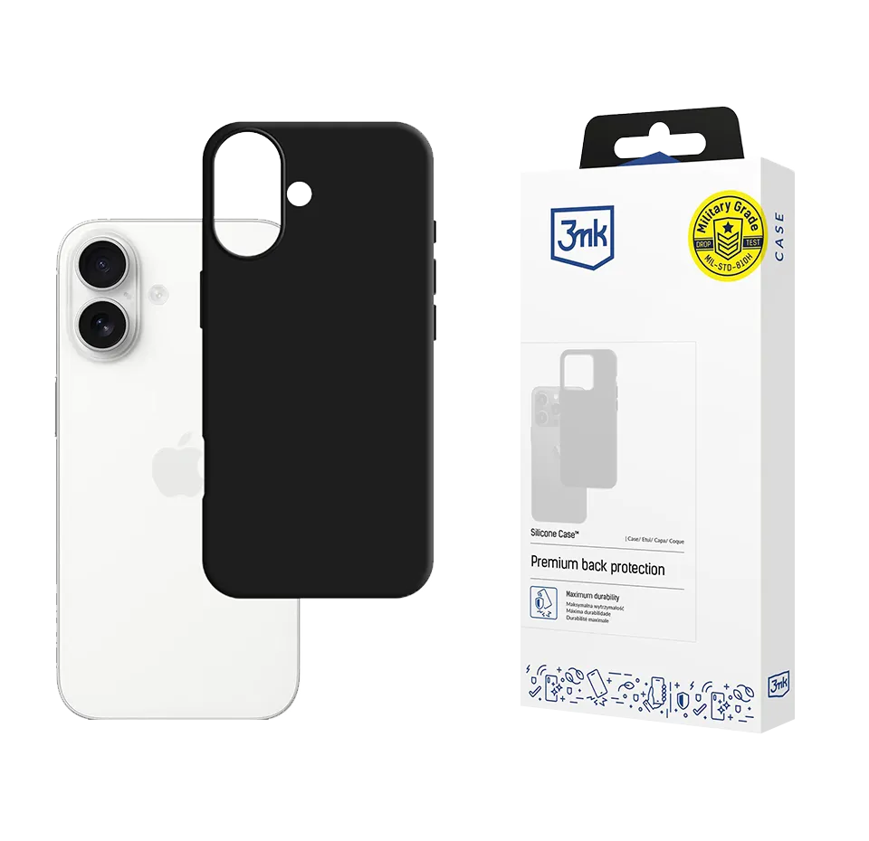 Silikoninis dėklas Apple iPhone 17 (3mk)