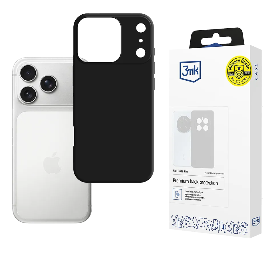 Apsauginis dėklas Apple iPhone 17 Pro (3mk)