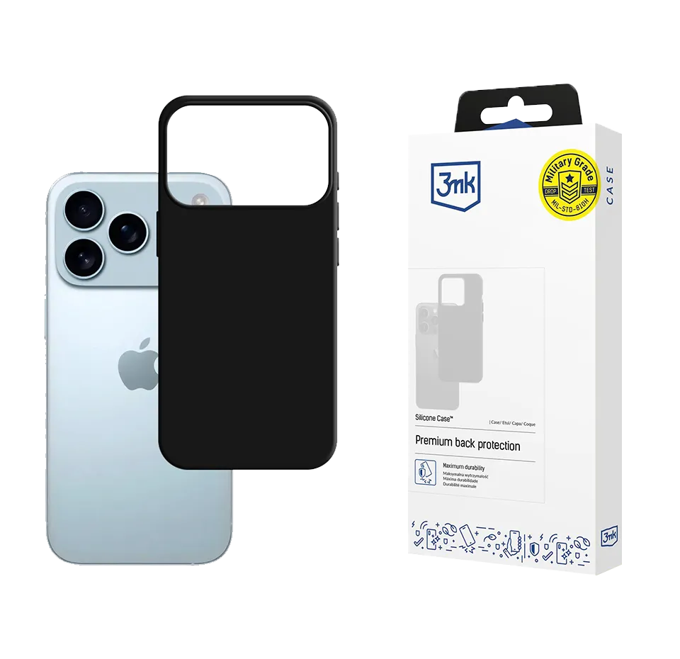 Silikoninis dėklas Apple iPhone 17 Pro Max (3mk)