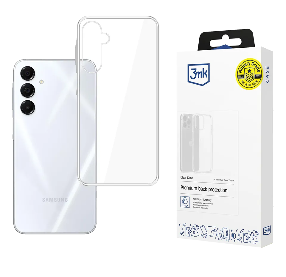 Permatomas dėklas Samsung Galaxy A17 5G (3mk)