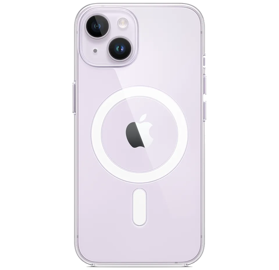 Skaidrus dėklas Iphone 14 Plus su MagSafe (Apple)
