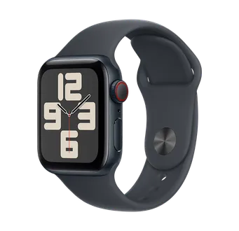 Išmanusis laikrodis Apple Watch SE GPS + Cellular, Aluminium Case (40 mm), Sport Band, S/M 2024