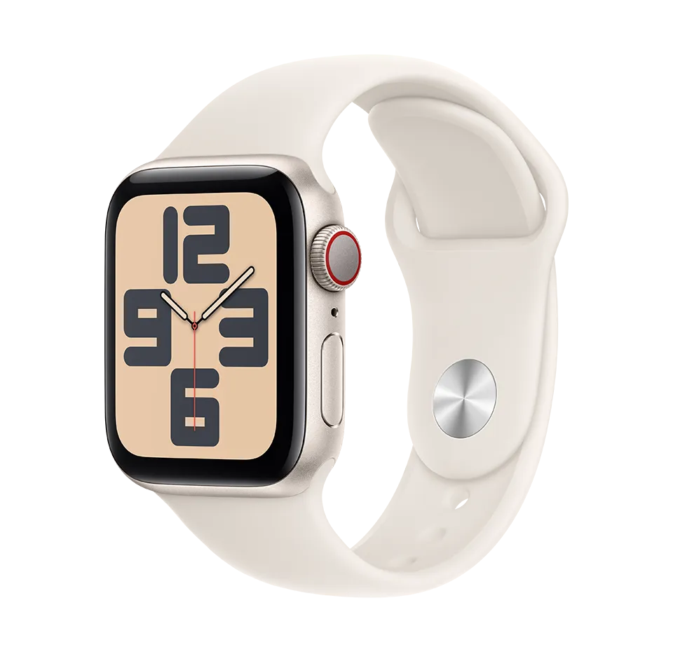 Laikrodis Apple Watch SE GPS + Cellular, 40mm Aluminium Case with Sport Band, S/M 2024