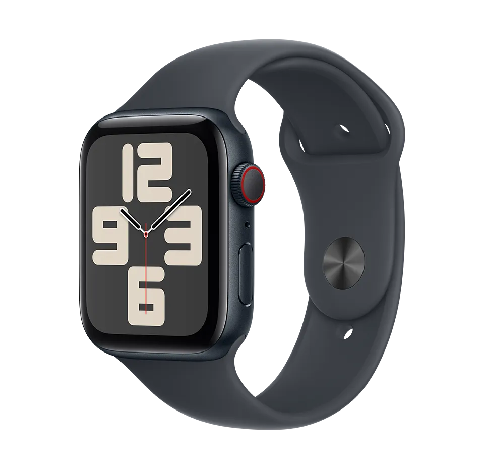 Laikrodis Apple Watch SE GPS + Cellular, 44mm Aluminium Case with Sport Band, M/L 2024