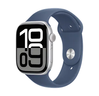 Išmanusis laikrodis Apple Watch Series 10 GPS + Cellular, Aluminium Case (46 mm), Sport Band, M/L, 2024