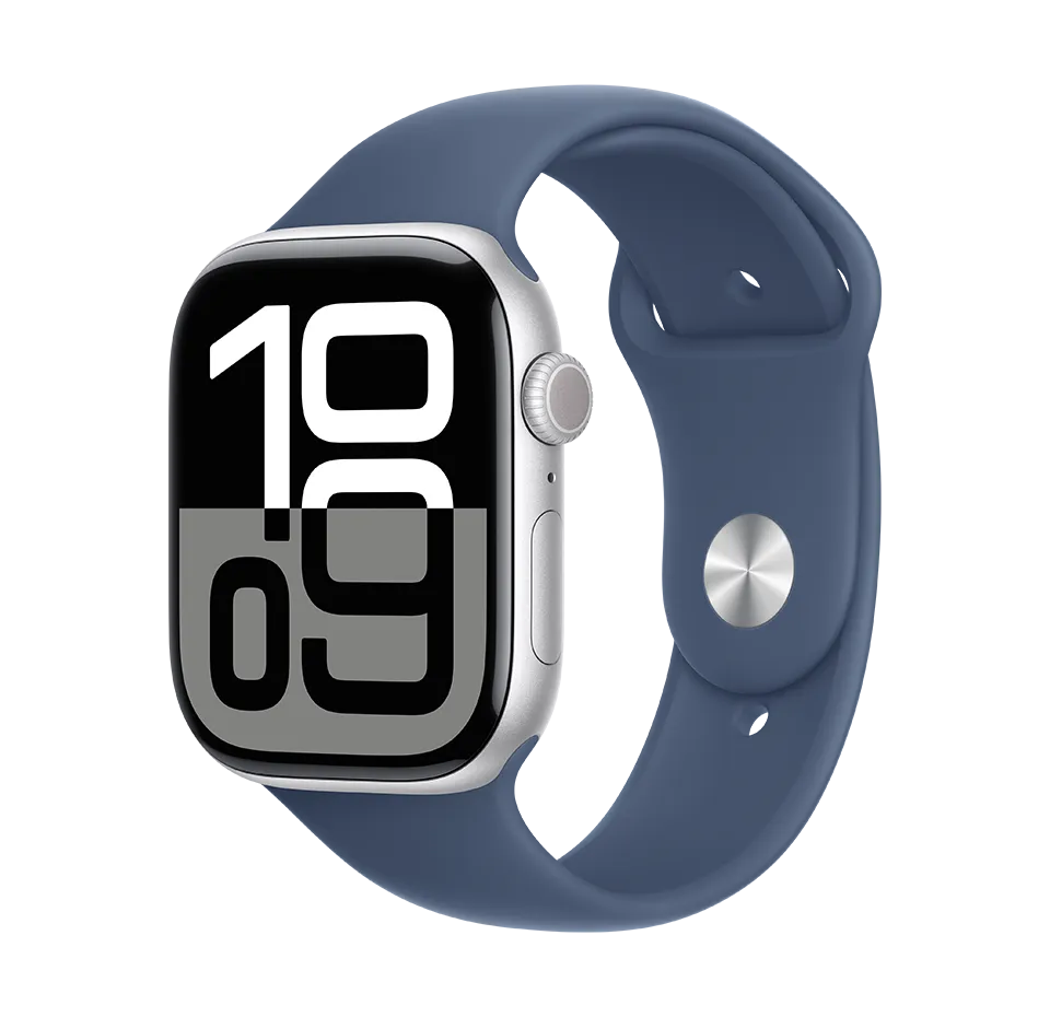 Laikrodis Apple Watch Series 10 GPS + Cellular, 46mm Aluminium Case with Sport Band,  M/L