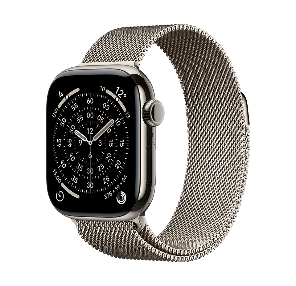 Išmanusis laikrodis Apple Watch Series 11 GPS + Cellular 42mm Titanium Case with Milanese Loop