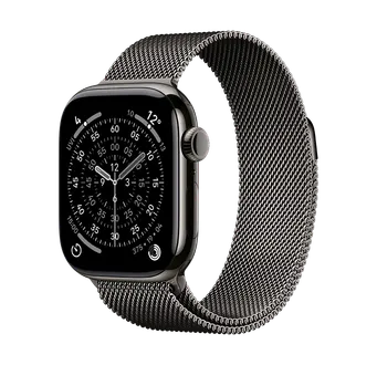 Išmanusis laikrodis Apple Watch Series 11 GPS + Cellular, Titanium Case (46 mm), Milanese Loop, M/L