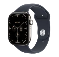 Išmanusis laikrodis Apple Watch Series 12 GPS + Cellular, Titanium Case, Sport Band, M/L (42 mm)