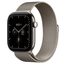 Išmanusis laikrodis Apple Watch Series 12 GPS + Cellular, Titanium Case, Milanese Loop, S/M (46 mm)
