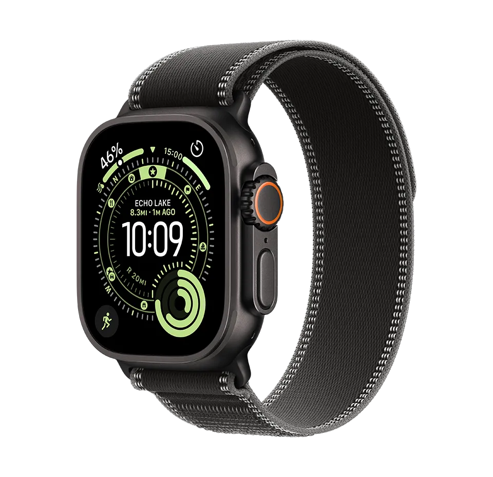 Išmanusis laikrodis Apple Watch Ultra 3 GPS + Cellular 49mm Titanium Case with Trail Loop, M/L