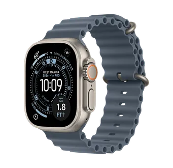 Išmanusis laikrodis Apple Watch Ultra 3 GPS + Cellular, Titanium Case (49 mm), Ocean Band