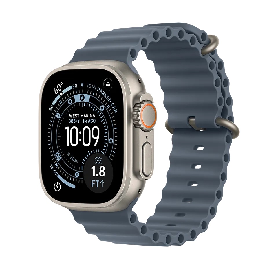 Išmanusis laikrodis Apple Watch Ultra 3 GPS + Cellular 49mm Titanium Case with Ocean Band