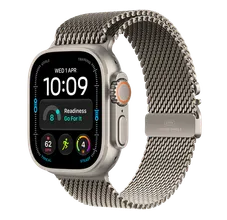 Išmanusis laikrodis Apple Watch Ultra 4 GPS + Cellular, Titanium Case, Milanese Loop, S (49 mm)