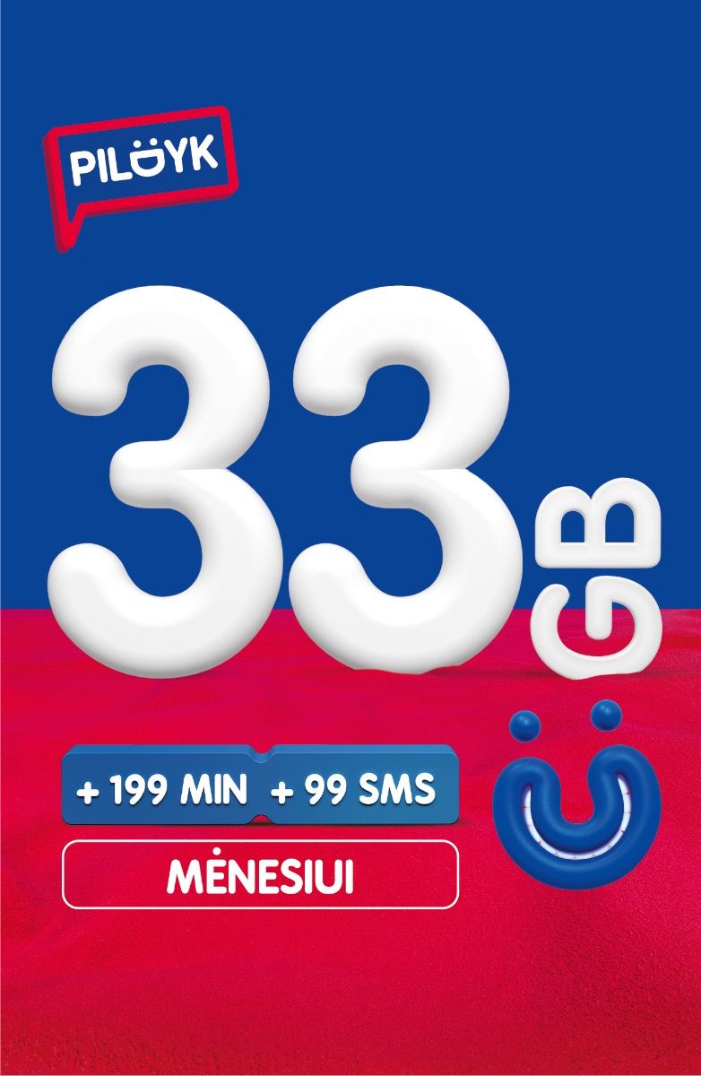 Populiariausia Lietuvoje – PILDYK Pakuotės - TELE2