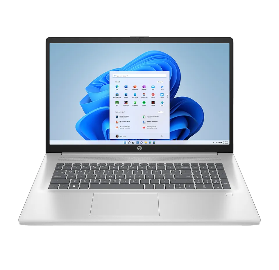 HP Laptop 17-cp2010ny, Ryzen 3-7320U, 17.3 FHD, 8GB, 512GB, W11
