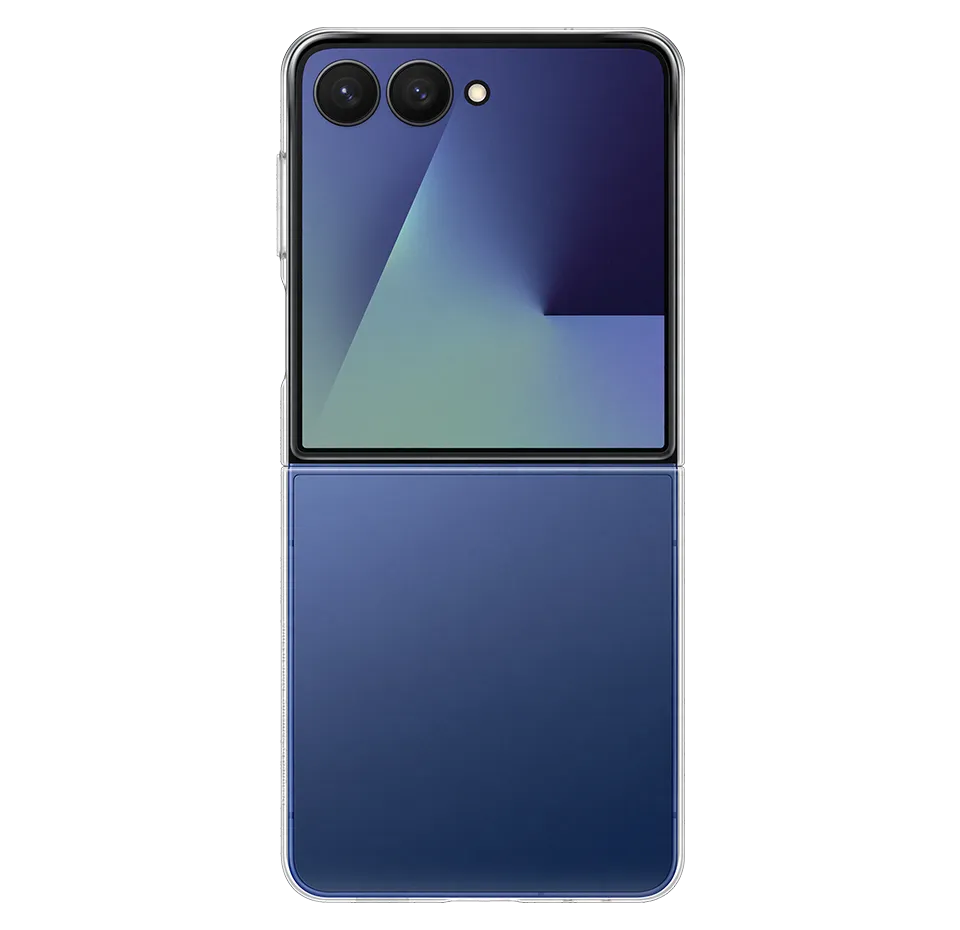 Permatomas dėklas Samsung Galaxy Flip7 (Samsung)