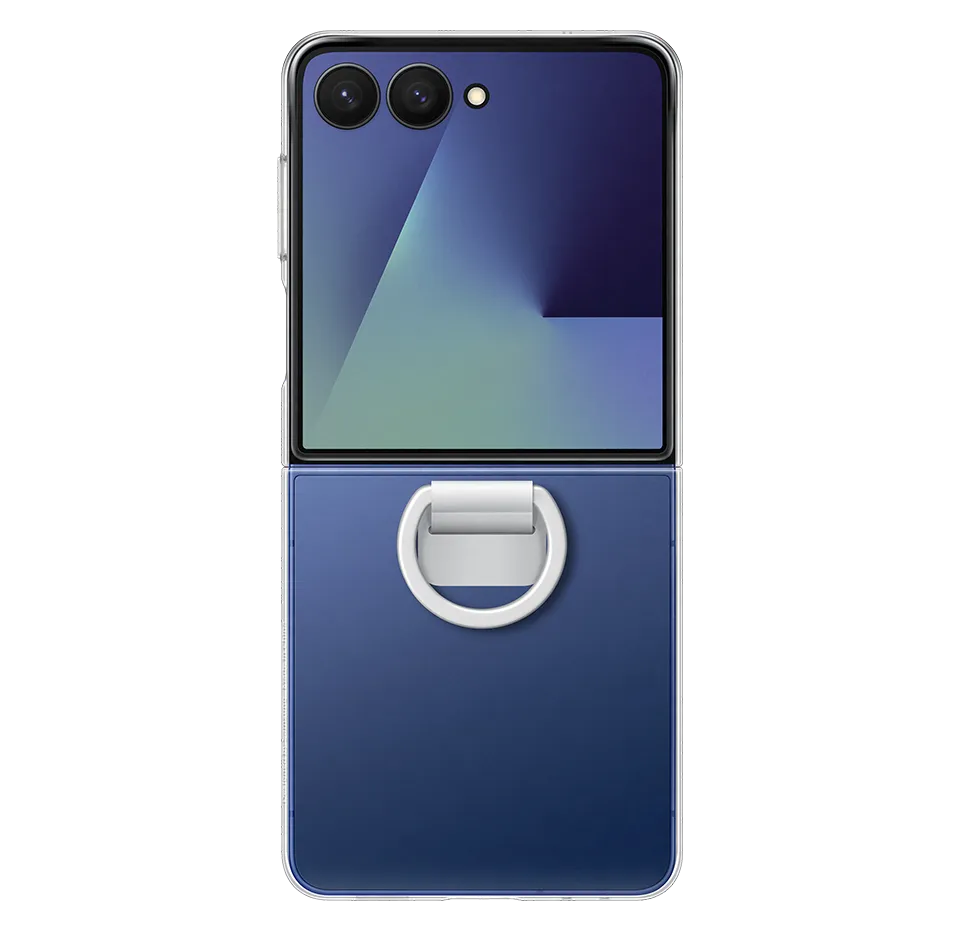 Permatomas dėklas su žiedu Samsung Galaxy Flip7 (Samsung)