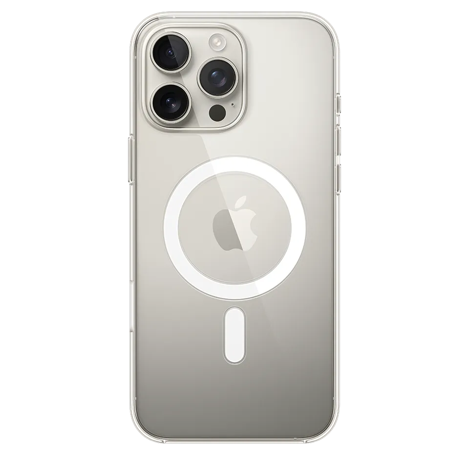 Skaidrus dėklas iPhone 16 Pro Max su MagSafe (Apple)