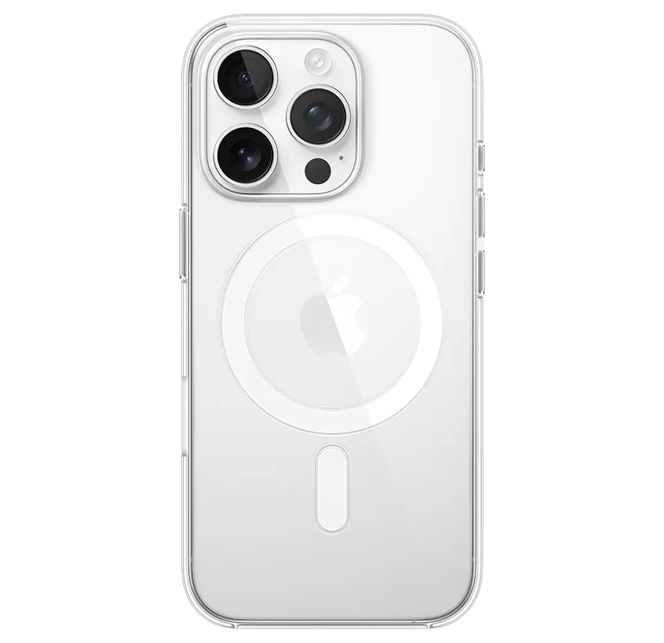 Skaidrus dėklas iPhone 16 Pro su MagSafe (Apple)