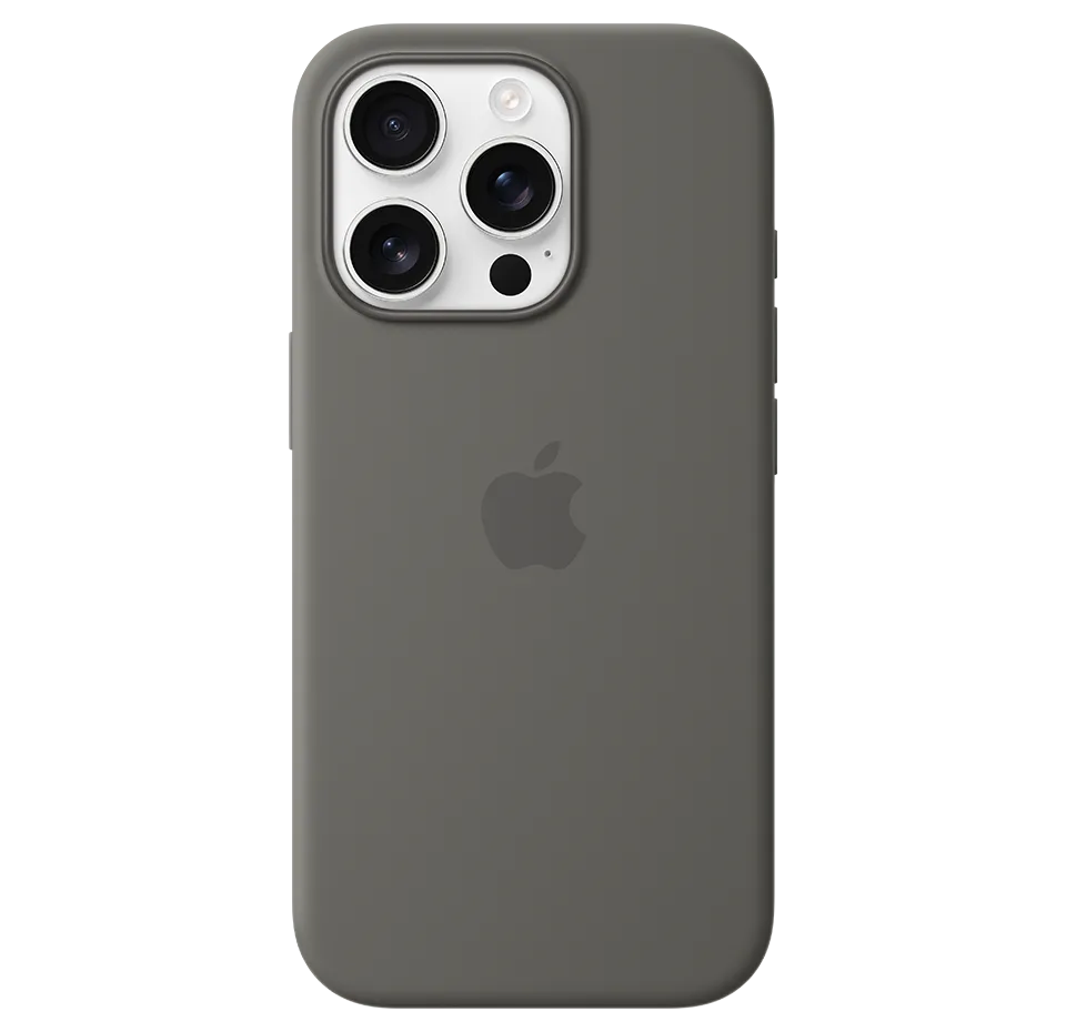 Silikoninis dėklas iPhone 16 Pro su MagSafe (Apple)