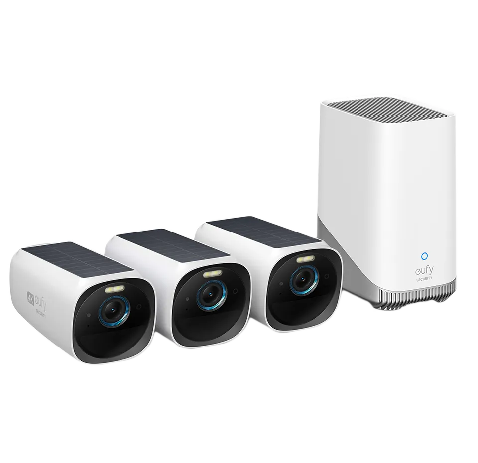 IP kamerų ir stotelės komplektas EUFY S330 (3+1)