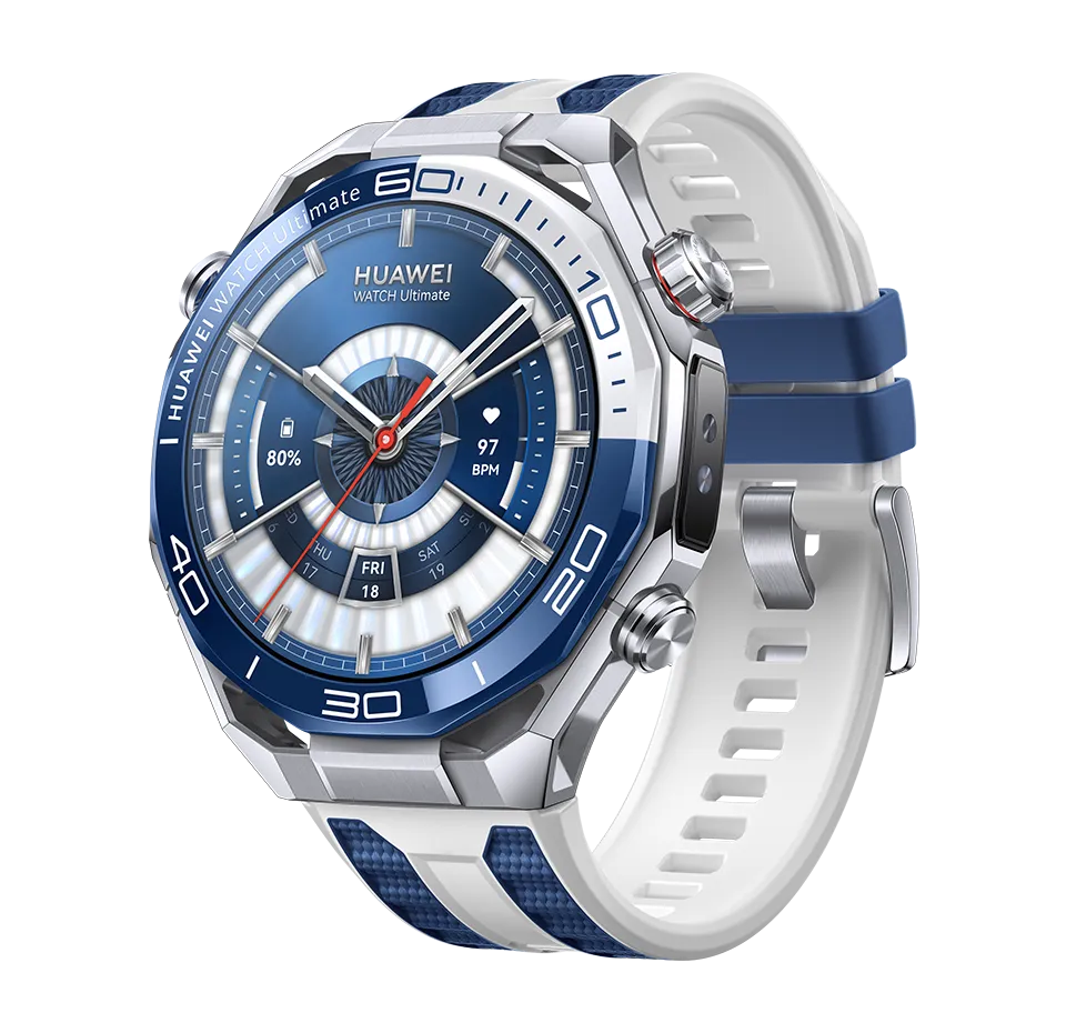 Išmanusis laikrodis Huawei Watch Ultimate 2 LTE, Fluoroelastomer Strap + Titanium Strap