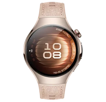 Išmanusis laikrodis Huawei Watch 5 (42 mm) LTE, Stainless Steel Case, Beige Composite Strap