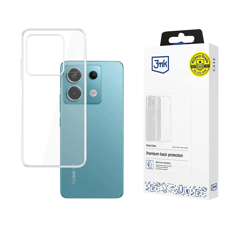 Permatomas dėklas Redmi Note 13 5G (3mk)