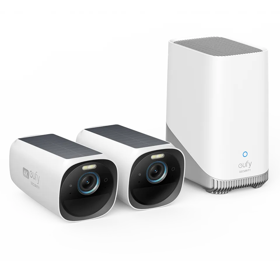 IP kamerų ir stotelės komplektas EUFY S330 (2+1)