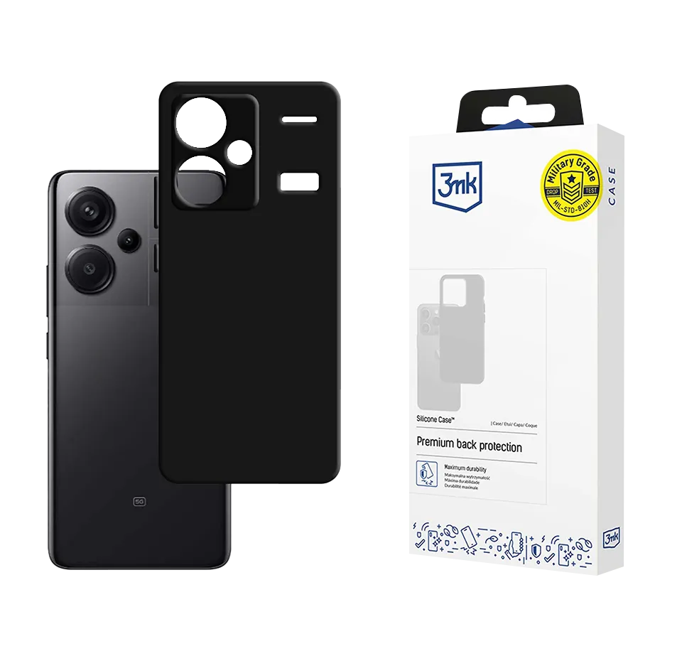 Silikoninis dėklas Redmi Note 13 Pro+ (3mk)