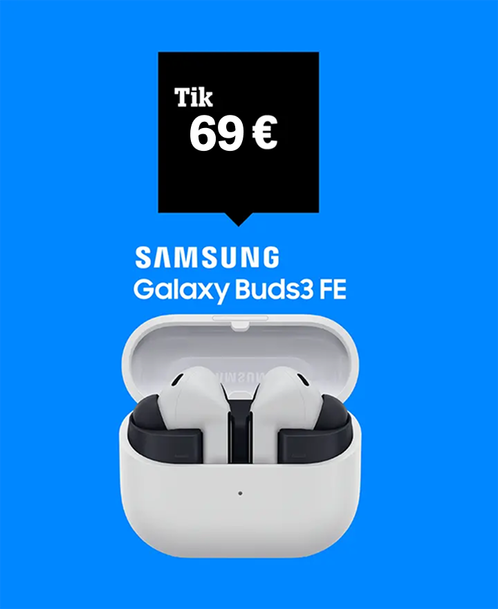 Belaidės ausinės Samsung Galaxy Buds3 FE tik 99 €
