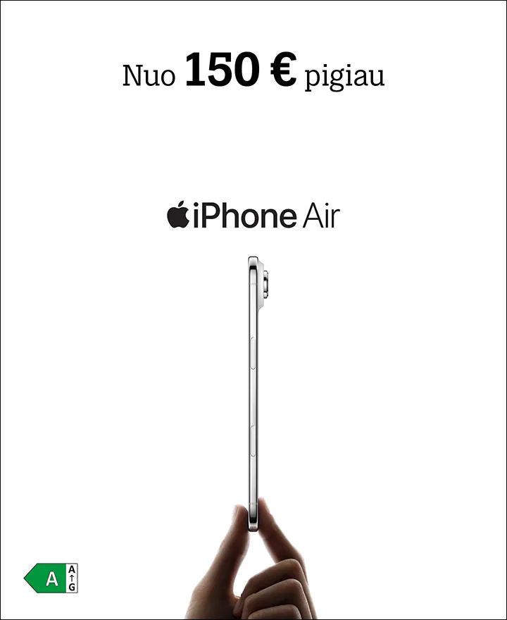 IPhone Air net 150 € pigiau.