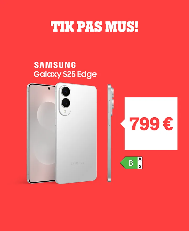 Tik pas mus! SAMSUNG Galaxy S25 Edge 799 €.