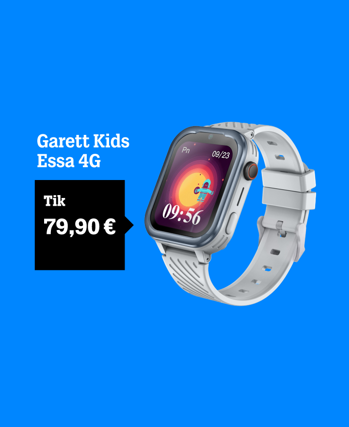 Išmanusis laikrodis GARETT Kids tik 79,90 €.